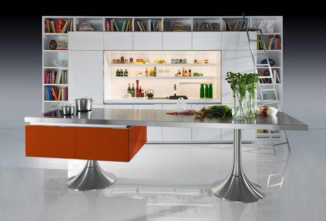 Starck by Warendorf - Library, Weis und Ziegelrot